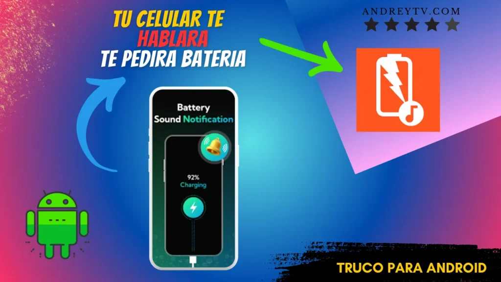 VOZ BATERIA: La Batería de Tu Celular HABLA y TE PIDE cuándo Cargarla de Manera Efectiva