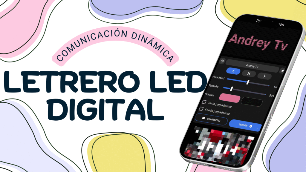 Convierte tu Teléfono En un Letrero LED Personalizado