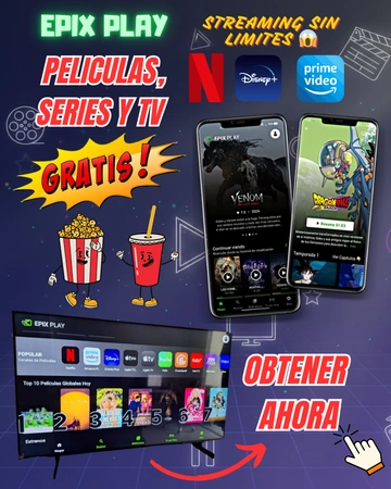 Anuncio de Streaming sin Límites